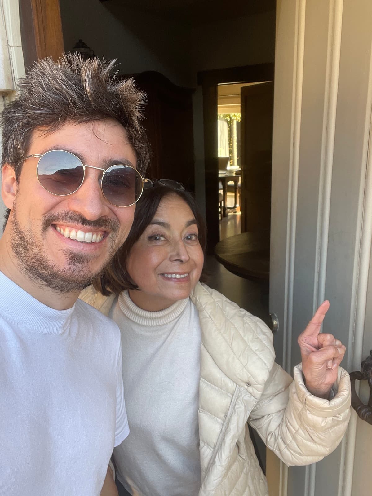 Ricardo and his mother, Patricia (Pati)