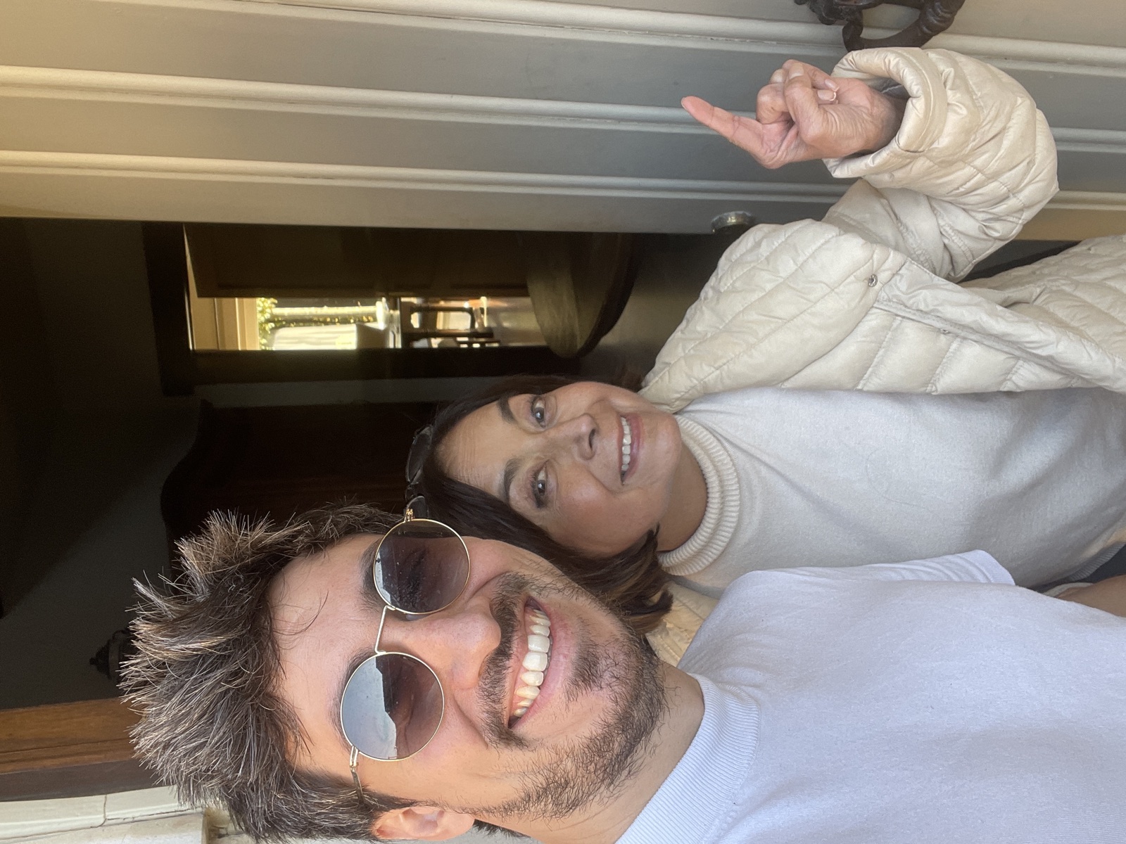 Ricardo and his mother, Patricia (Pati)